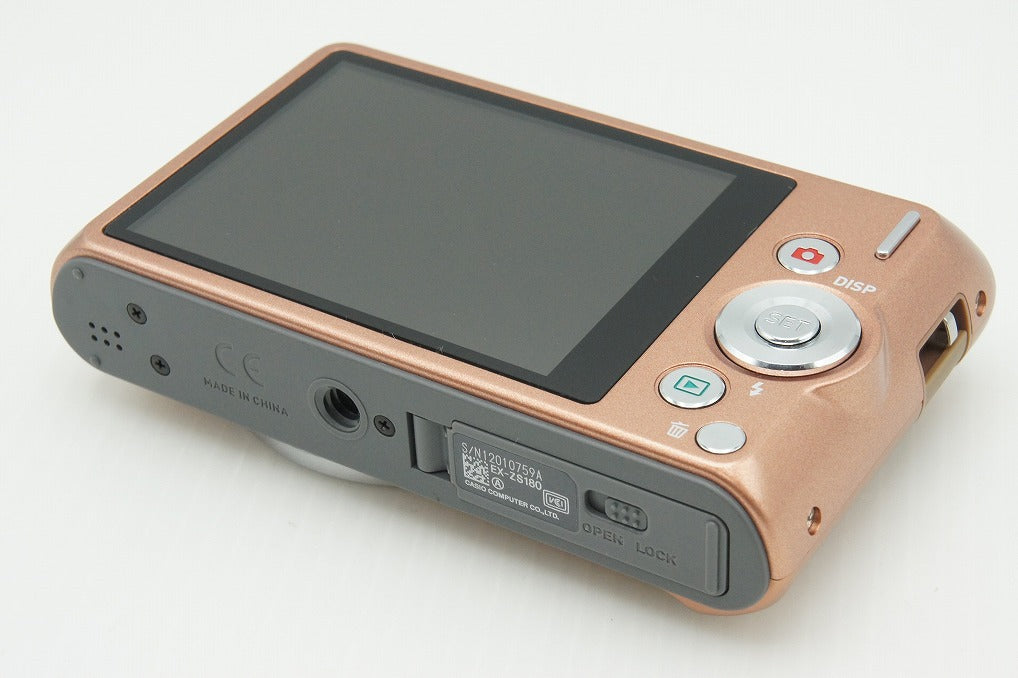 美品 CASIO カシオ EXILIM EX-ZS180 コンパクトデジタルカメラ ブラウン 260304l
