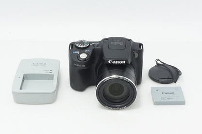 良品 Canon キヤノン PowerShot SX510 HS コンパクトデジタルカメラ ブラック 260615e
