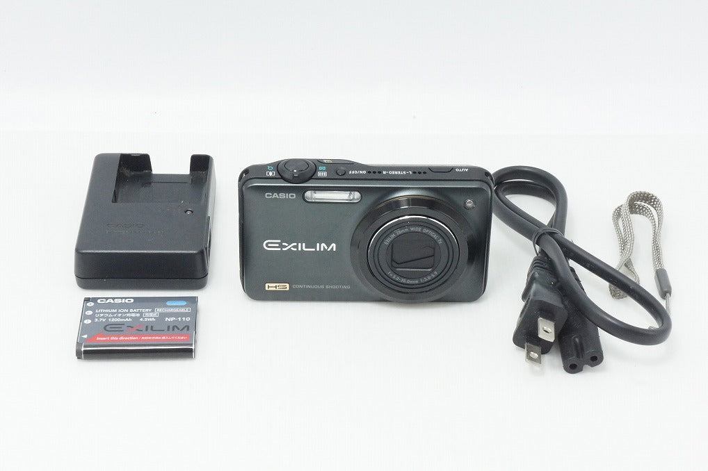 美品 CASIO カシオ EXILIM EX-ZR10 コンパクトデジタルカメラ ブラック 260615c