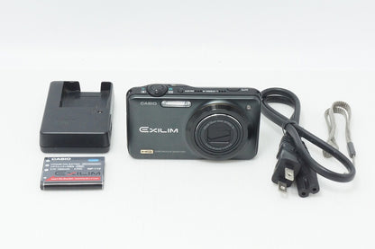 Excellent Condition CASIO EXILIM EX-ZR10 Compact Digital Camera Black 260615c