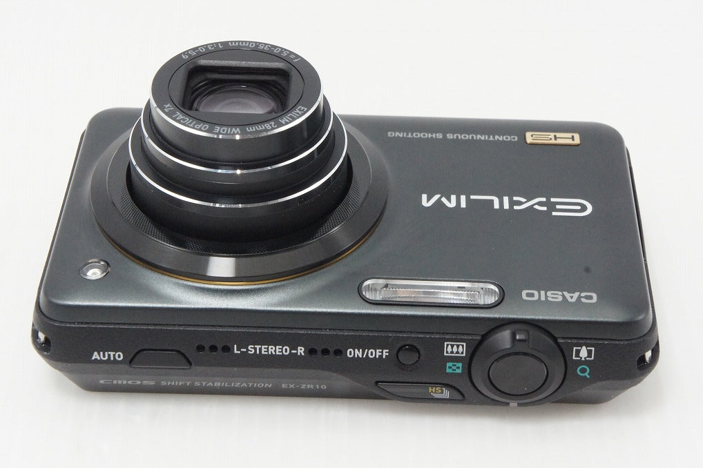 美品 CASIO カシオ EXILIM EX-ZR10 コンパクトデジタルカメラ ブラック 260615c