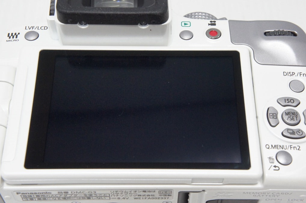 美品 Panasonic パナソニック LUMIX DMC-G3 ボディ ミラーレス一眼カメラ ホワイト 260416aa