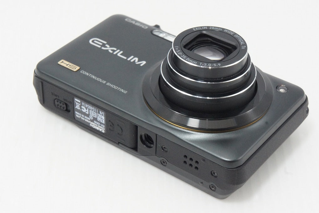 美品 CASIO カシオ EXILIM EX-ZR10 コンパクトデジタルカメラ ブラック 260615c