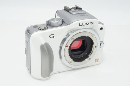 美品 Panasonic パナソニック LUMIX DMC-G3 ボディ ミラーレス一眼カメラ ホワイト 260416aa