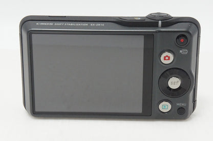 美品 CASIO カシオ EXILIM EX-ZR10 コンパクトデジタルカメラ ブラック 260615c