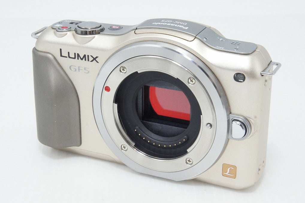 Panasonic パナソニック LUMIX DMC-GF5 ボディ ミラーレス一眼カメラ シャンパンゴールド 260416ad