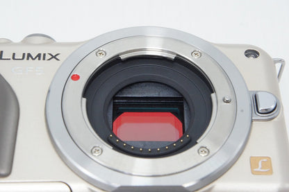 Panasonic パナソニック LUMIX DMC-GF5 ボディ ミラーレス一眼カメラ シャンパンゴールド 260416ad
