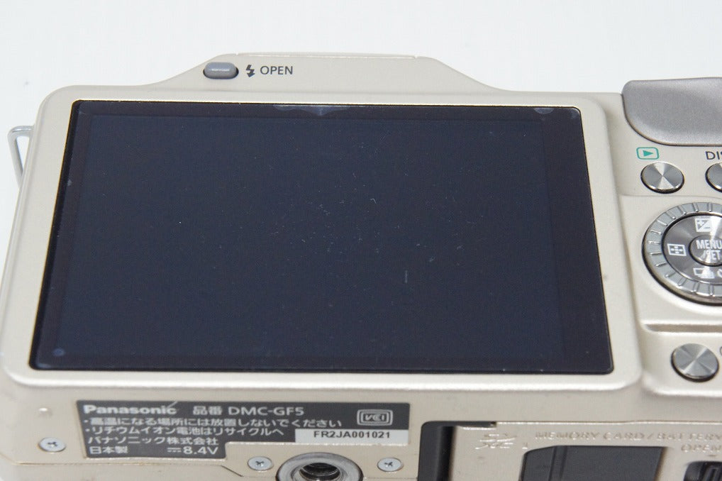 Panasonic パナソニック LUMIX DMC-GF5 ボディ ミラーレス一眼カメラ シャンパンゴールド 260416ad
