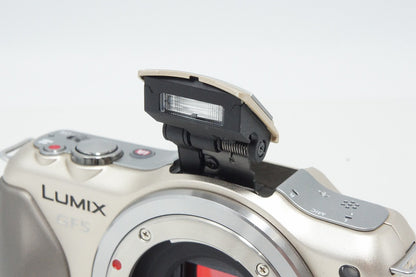 Panasonic パナソニック LUMIX DMC-GF5 ボディ ミラーレス一眼カメラ シャンパンゴールド 260416ad