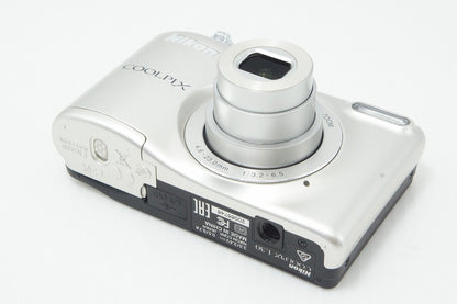 美品 Nikon ニコン COOLPIX L30 コンパクトデジタルカメラ シルバー 260615d