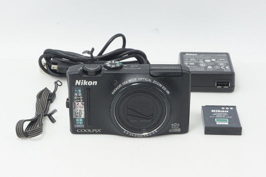 Nikon ニコン COOLPIX S8100 コンパクトデジタルカメラ ブラック 261008m