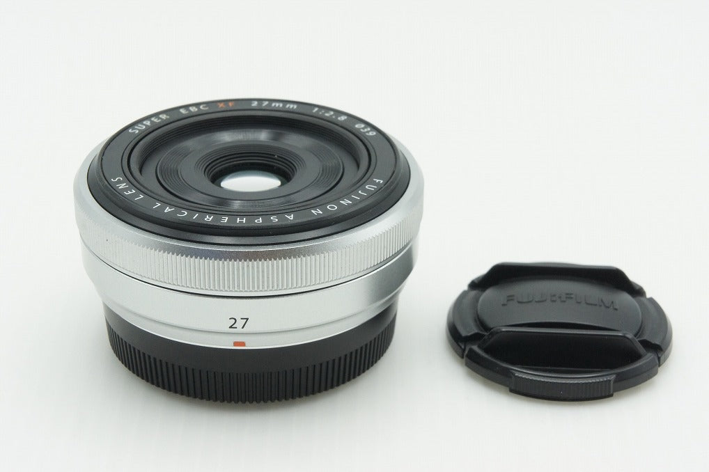 FUJIFILM Fujinon XF 27mm F2.8 Prime Lens Silver 260310ac