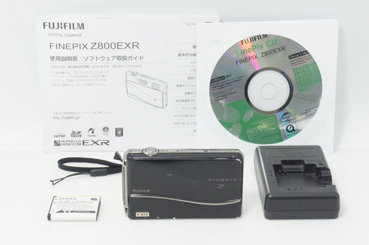FUJIFILM 富士フイルム FinePix Z800EXR コンパクトデジタルカメラ ブラック 261008w