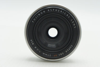FUJIFILM フジフィルム FUJINON XF 27mm F2.8 単焦点レンズ シルバー 260310ac