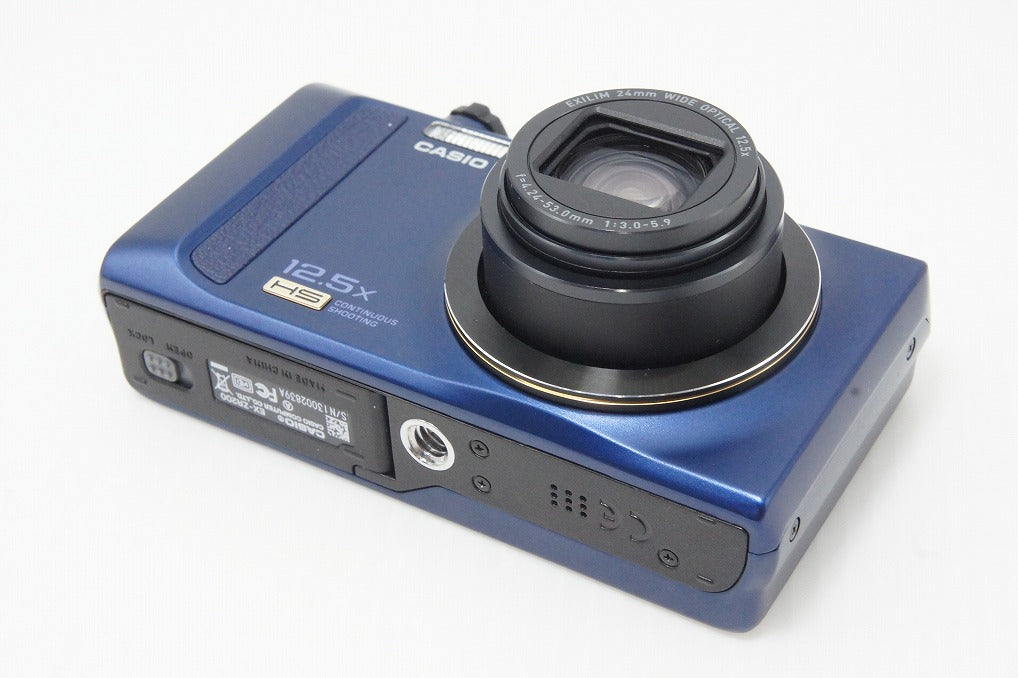 【美品】 カシオ　CASIO EXILIM EX-ZR200 ブルー 良品 CASIO カシオ HIGH SPEED EXILIM EX-ZR200 コンパクトデジタル