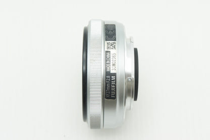 FUJIFILM フジフィルム FUJINON XF 27mm F2.8 単焦点レンズ シルバー 260310ac