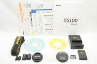 良品 Nikon ニコン D3100 + AF-S DX 18-55mm VR レンズキット デジタル一眼レフカメラ 240929c