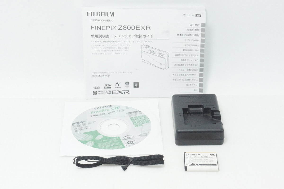 FUJIFILM 富士フイルム FinePix Z800EXR コンパクトデジタルカメラ ブラック 261008w