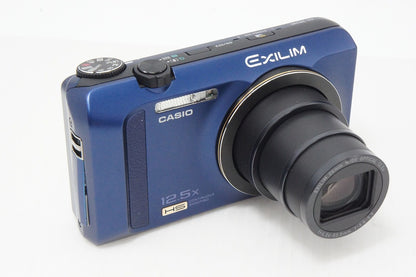 良品 CASIO カシオ HIGH SPEED EXILIM EX-ZR200 コンパクトデジタルカメラ ブルー 260615b