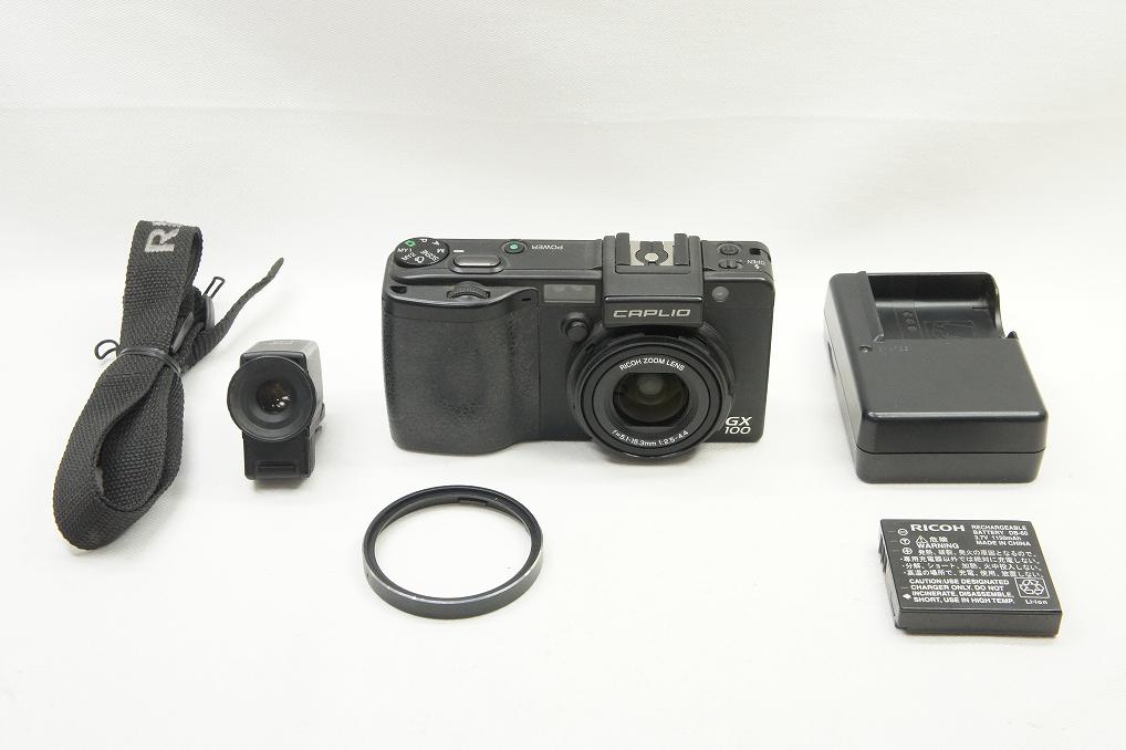 良品 RICOH リコー Caplio GX100 VF KIT コンパクトデジタルカメラ 250703l