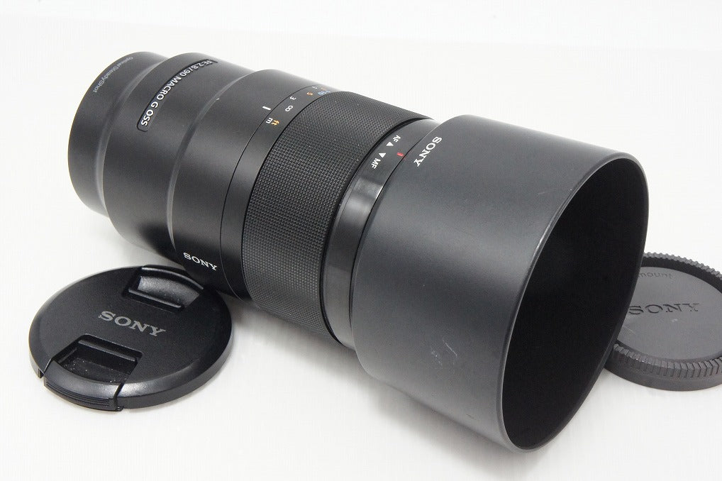 SONY ソニー FE 90mm F2.8 Macro G OSS SEL90M28G Eマウント フルサイズ 単焦点レンズ フード付 260615r
