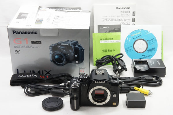 Panasonic パナソニック LUMIX DMC-G1 ボディ ミラーレス一眼カメラ ブラック 240410n