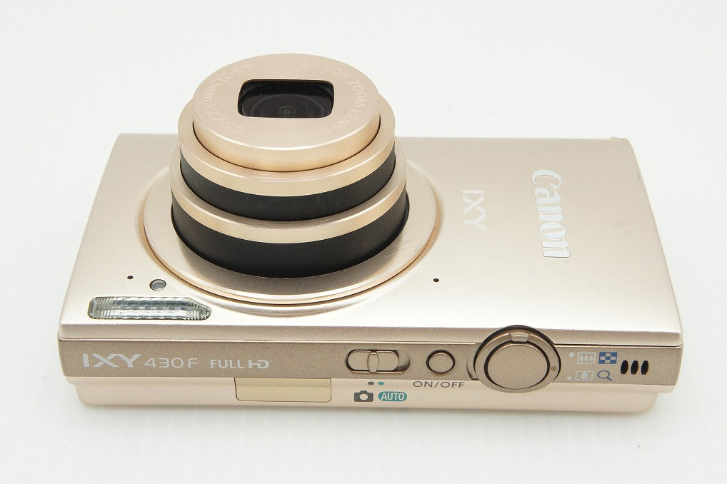 良品 Canon キヤノン IXY 430F コンパクトデジタルカメラ ゴールド 元箱付 260105m