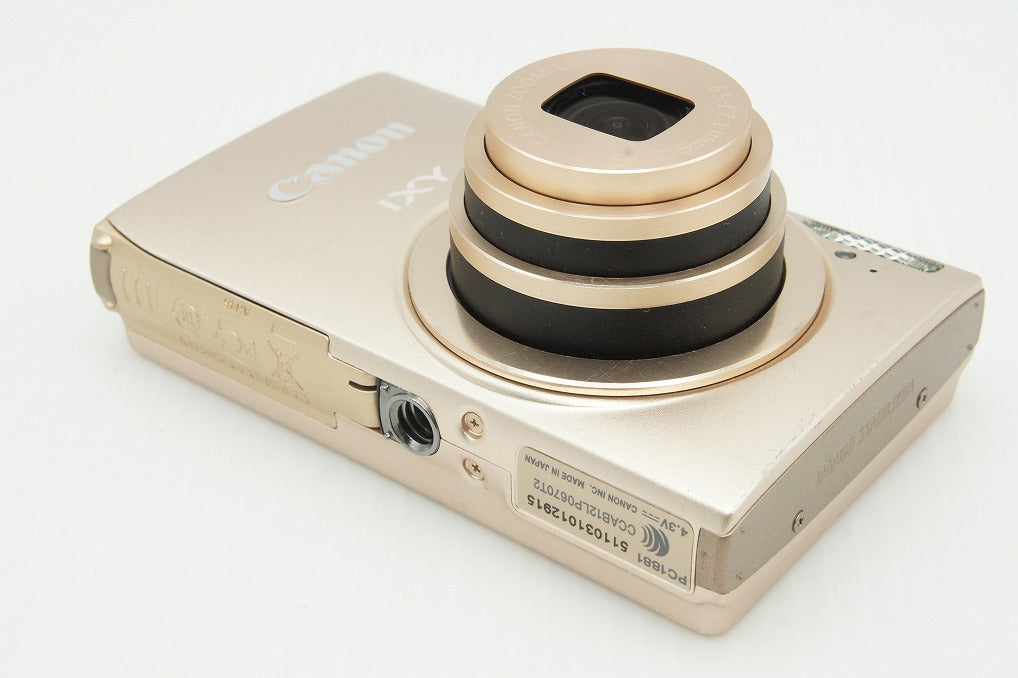 良品 Canon キヤノン IXY 430F コンパクトデジタルカメラ ゴールド 元箱付 260105m