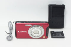 Panasonic パナソニック LUMIX DMC-FX90 コンパクトデジタルカメラ レッド 261008x