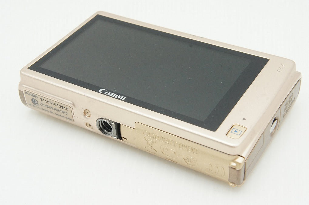 良品 Canon キヤノン IXY 430F コンパクトデジタルカメラ ゴールド 元箱付 260105m