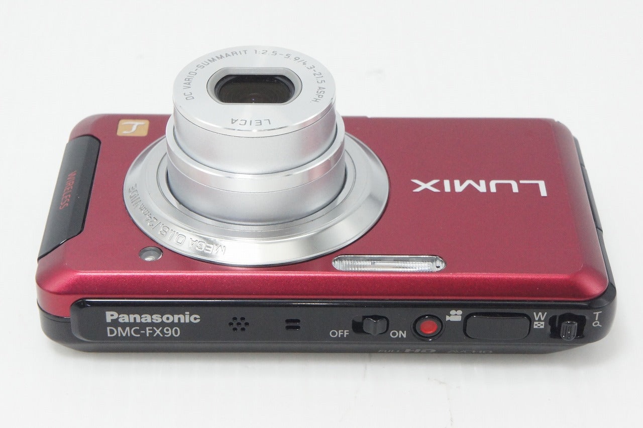Panasonic LUMIX DMC-FX90 デジタルカメラ 本体 レッド Panasonic パナソニック LUMIX DMC-FX90 コンパクトデジタルカメラ