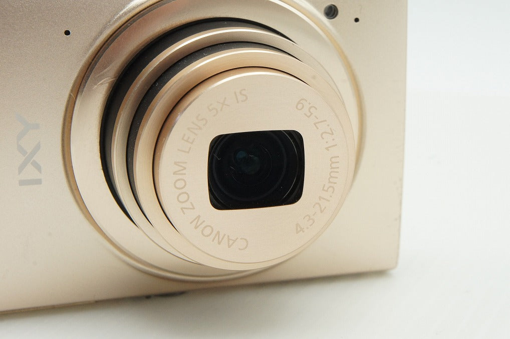 良品 Canon キヤノン IXY 430F コンパクトデジタルカメラ ゴールド 元箱付 260105m