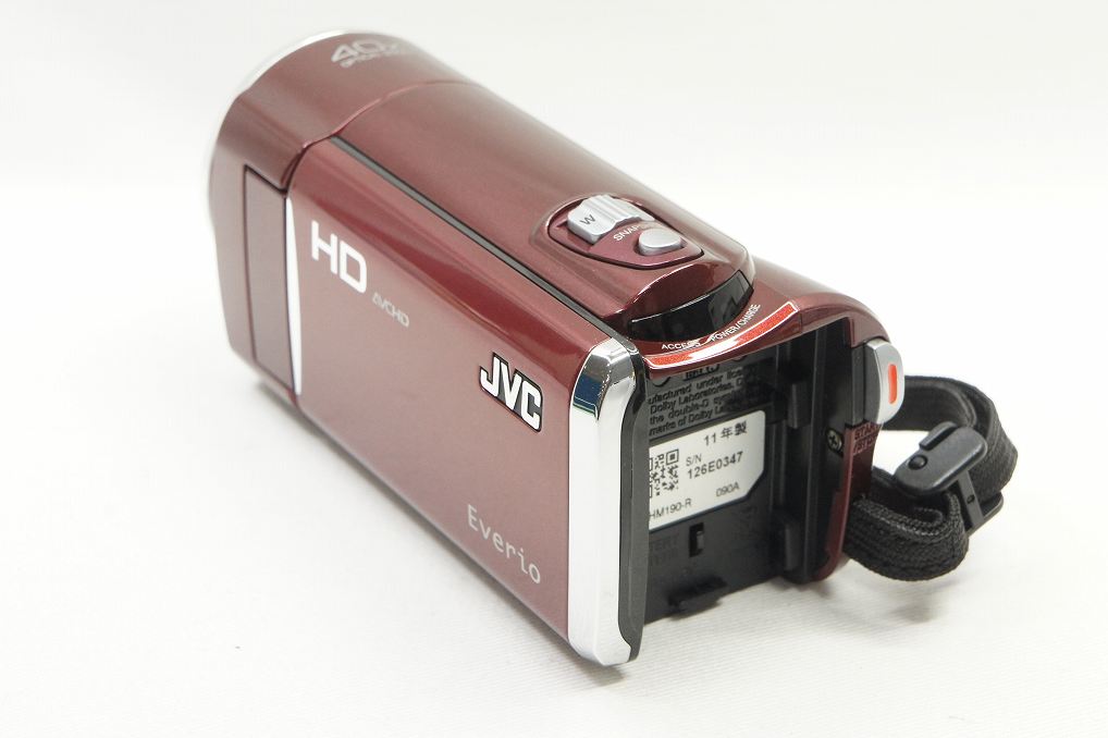 美品 JVC ケンウッド Everio GZ-HM190 デジタルビデオカメラ