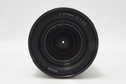 美品 Nikon ニコン NIKKOR Z 24-70mm F4 S Zマウント フルサイズ ズームレンズ フード付 260615q
