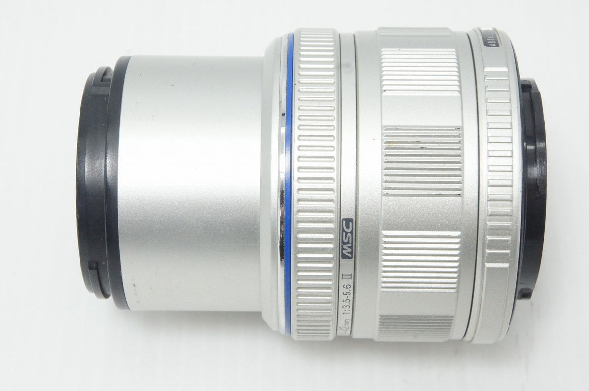 OLYMPUS オリンパス M.ZUIKO DIGITAL 14-42mm F3.5-5.6 II AFレンズ シルバー マイクロフォーサーズ 261006aa