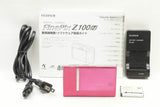 訳あり品 FUJIFILM フジフィルム FinePix Z100fd コンパクトデジタルカメラ ピンク 240927o