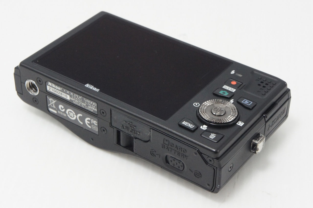 Nikon ニコン COOLPIX S8000 コンパクトデジタルカメラ ブラック