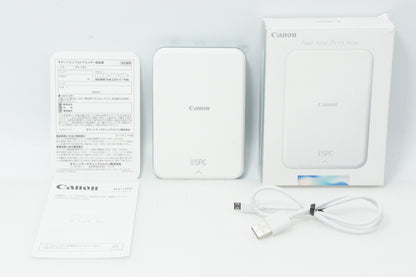Canon キヤノン スマホ ミニフォトプリンター iNSPiC PV-123 SB ブルー 元箱付 261008r