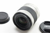 訳あり品 PENTAX 02 STANDARD ZOOM 5-15mm F2.8-4.5 Qシリーズ用 ズームレンズ シルバー 250419ab