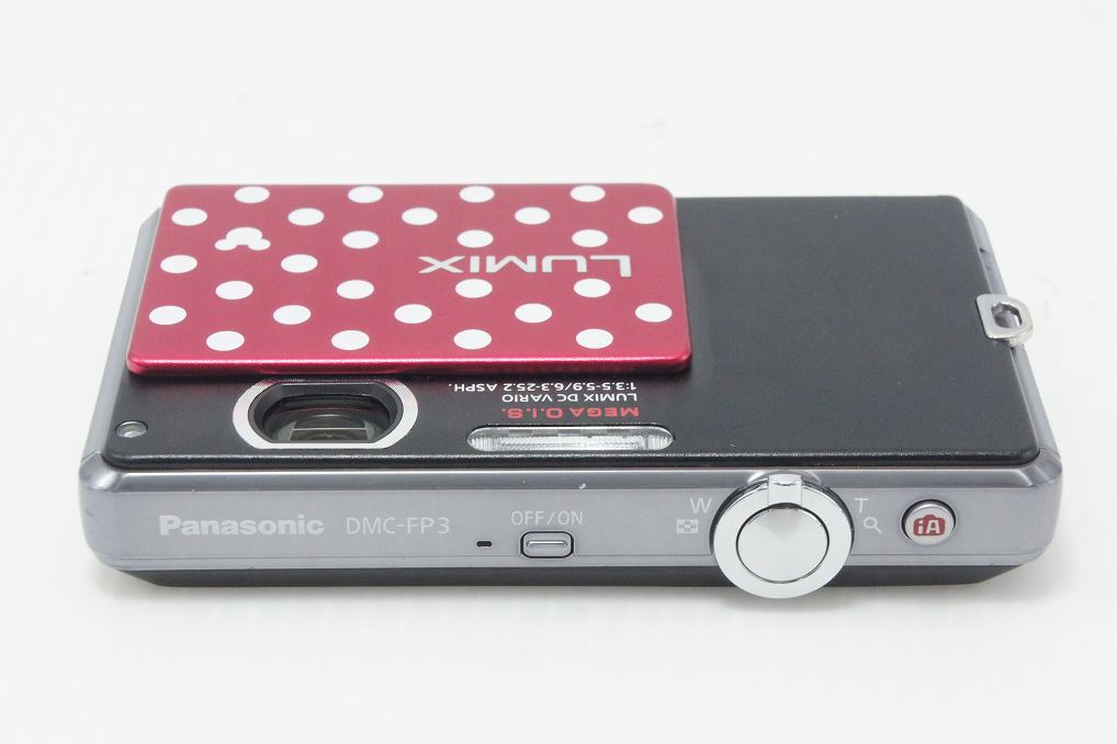 良品 Panasonic パナソニック LUMIX DMC FP3-KA ディズニーモデル コンパクトデジタルカメラ 261008q