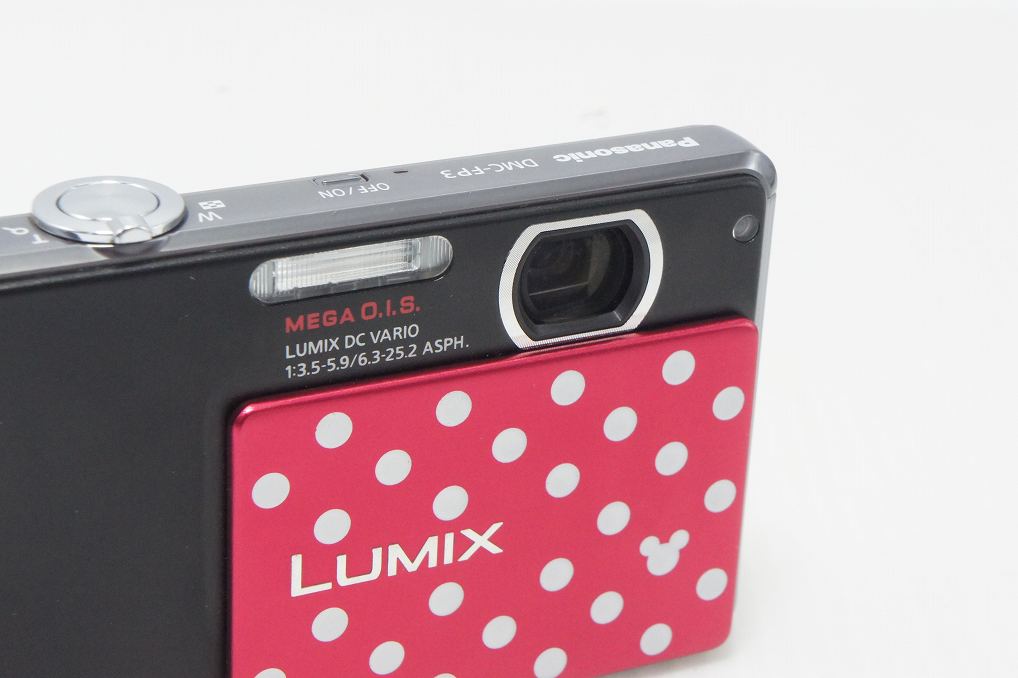 良品 Panasonic パナソニック LUMIX DMC FP3-KA ディズニーモデル