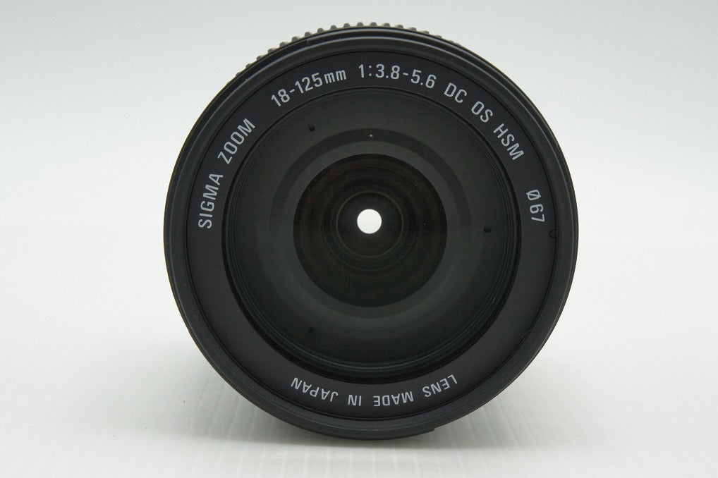 Excellent SIGMA 18-125mm F3.8-5.6 DC OS HSM Canon EF-mount APS-C Zoom Lens with Hood 260310u