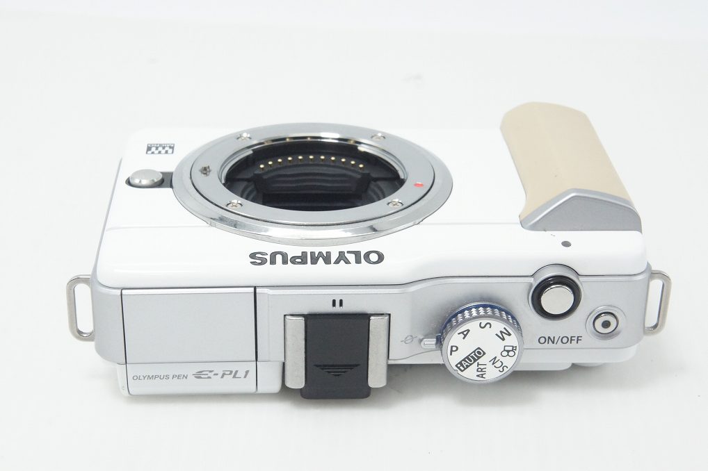 OLYMPUS オリンパス PEN Lite E-PL1 ボディ ミラーレス一眼カメラ ホワイト 261012f