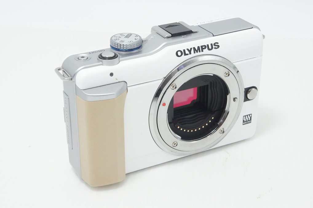 OLYMPUS オリンパス PEN Lite E-PL1 ボディ ミラーレス一眼カメラ ホワイト 261012f