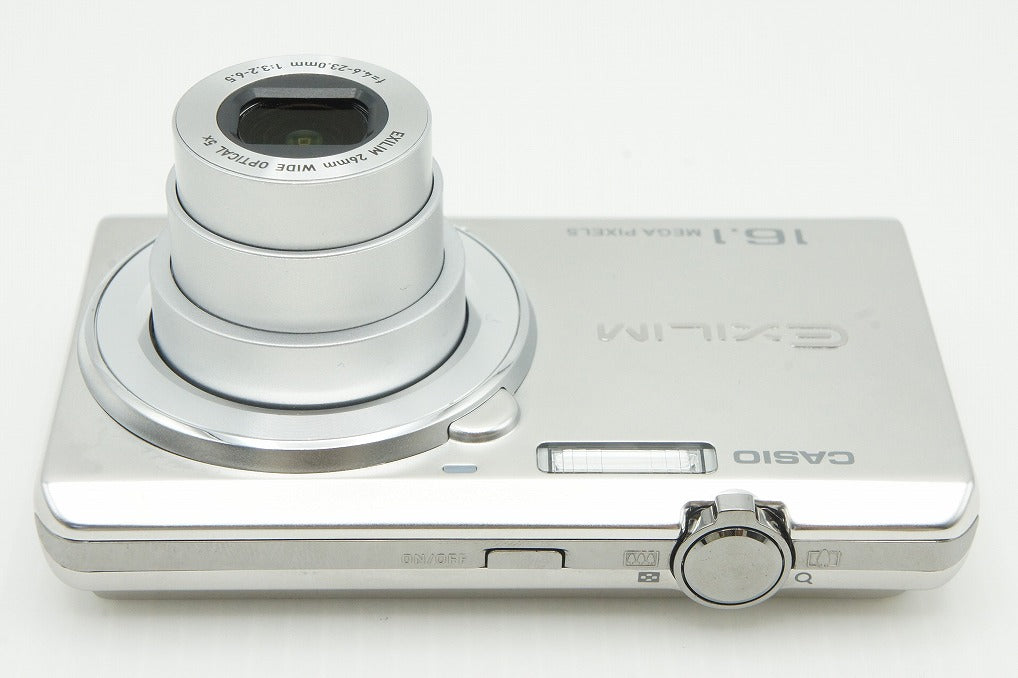 美品 CASIO カシオ EXILIM EX-ZS12 コンパクトデジタルカメラ シルバー 260105j