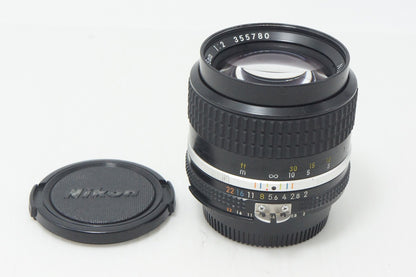 Nikon ニコン Ai-S Nikkor 85mm F2 MFレンズ 261014y