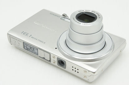 美品 CASIO カシオ EXILIM EX-ZS12 コンパクトデジタルカメラ シルバー 260105j