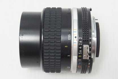 Nikon ニコン Ai-S Nikkor 85mm F2 MFレンズ 261014y