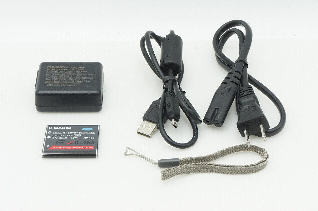 美品 CASIO カシオ EXILIM EX-ZS12 コンパクトデジタルカメラ シルバー 260105j