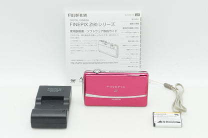 美品 FUJIFILM フジフィルム FinePix Z90 コンパクトデジタルカメラ ピンク 260106c